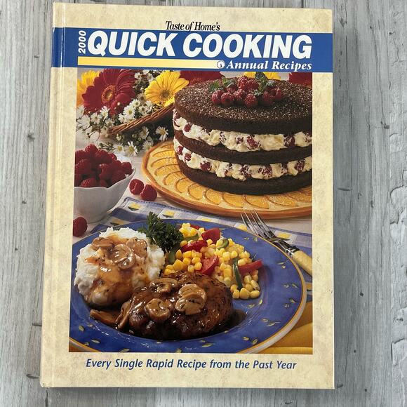 2000 Taste of Home Quick Cooking Annual Recipes Julie Schnittka Y2K - Picture 1 of 6